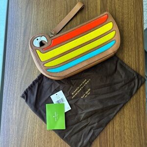 Kate Spade New York Parrot Cay Clutch Handbag